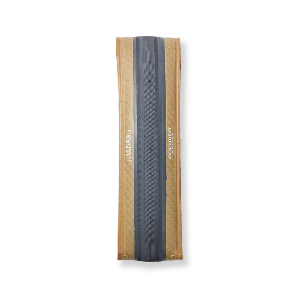 Panaracer x Polymer GravelKing Slick R Grey/Tan