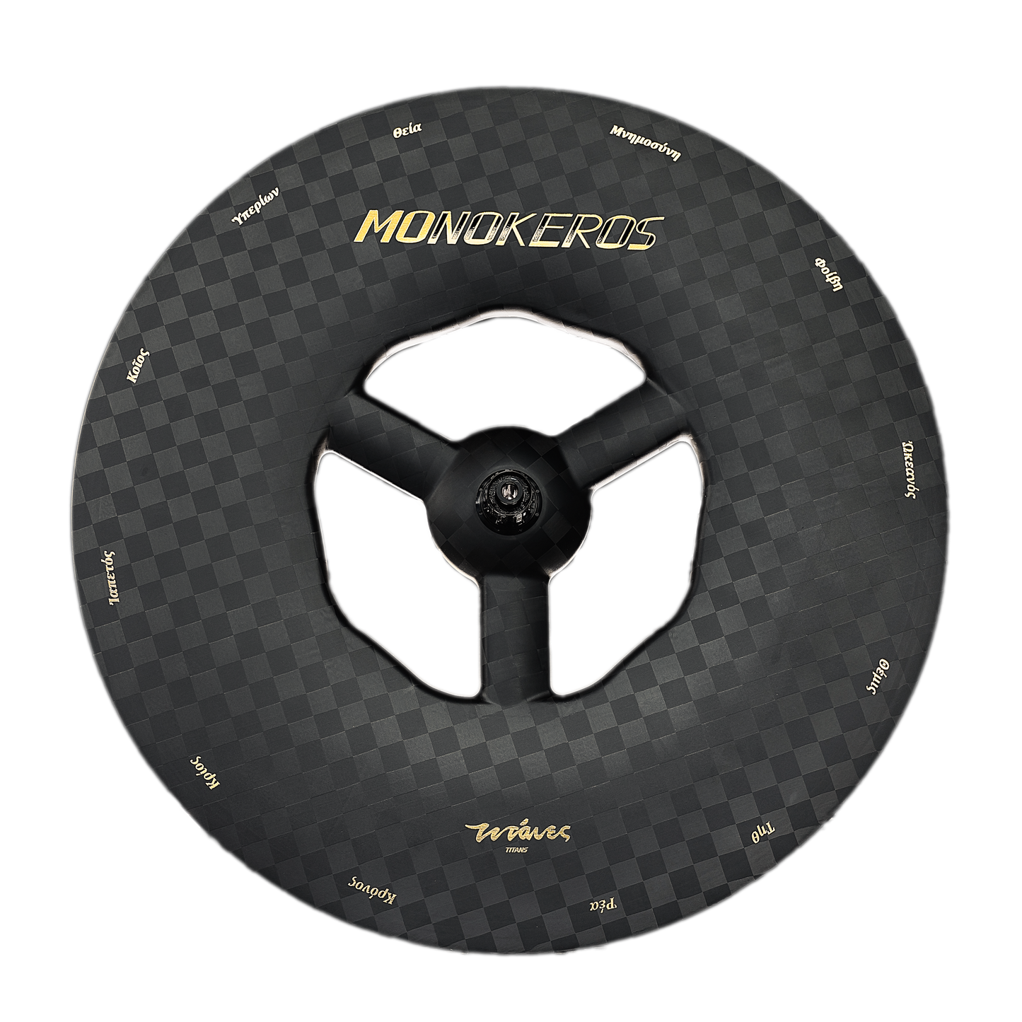 Monókeros Titan rear wheel — alternate finish