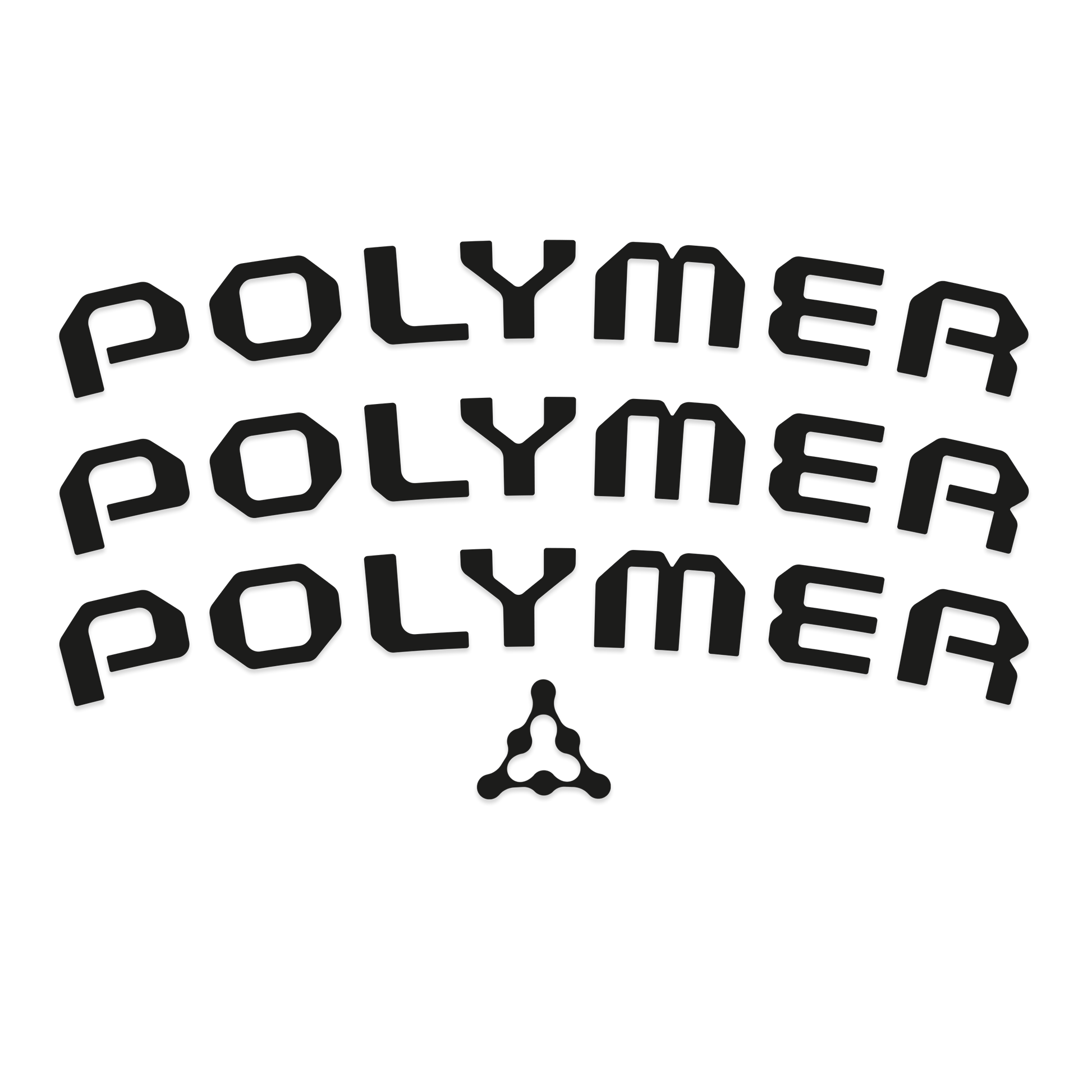 Polymer Workshop Wheel Decals — Black
