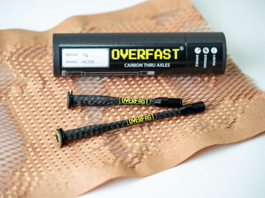 OVERFAST thru-axle head detail