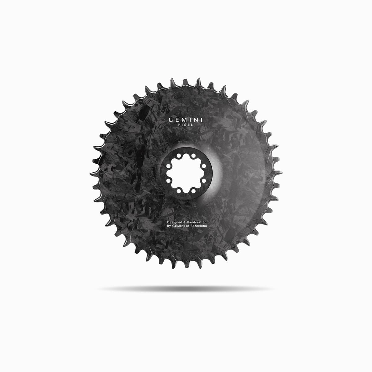 Gemini RIGEL carbon chainring — SRAM 8-bolt road & gravel