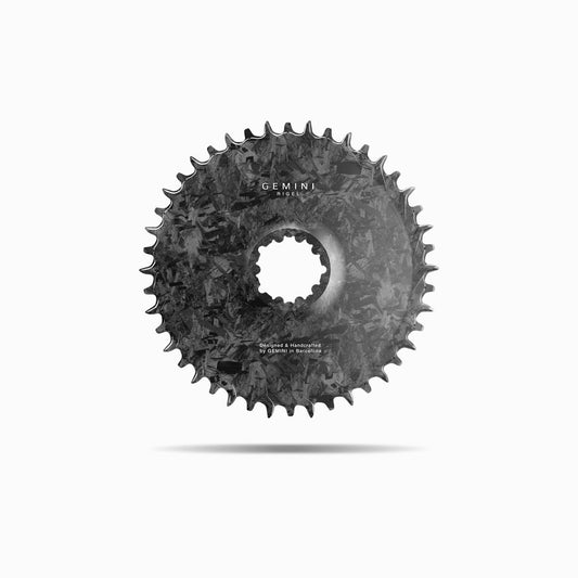 Gemini RIGEL carbon chainring — SRAM 3-bolt road & gravel