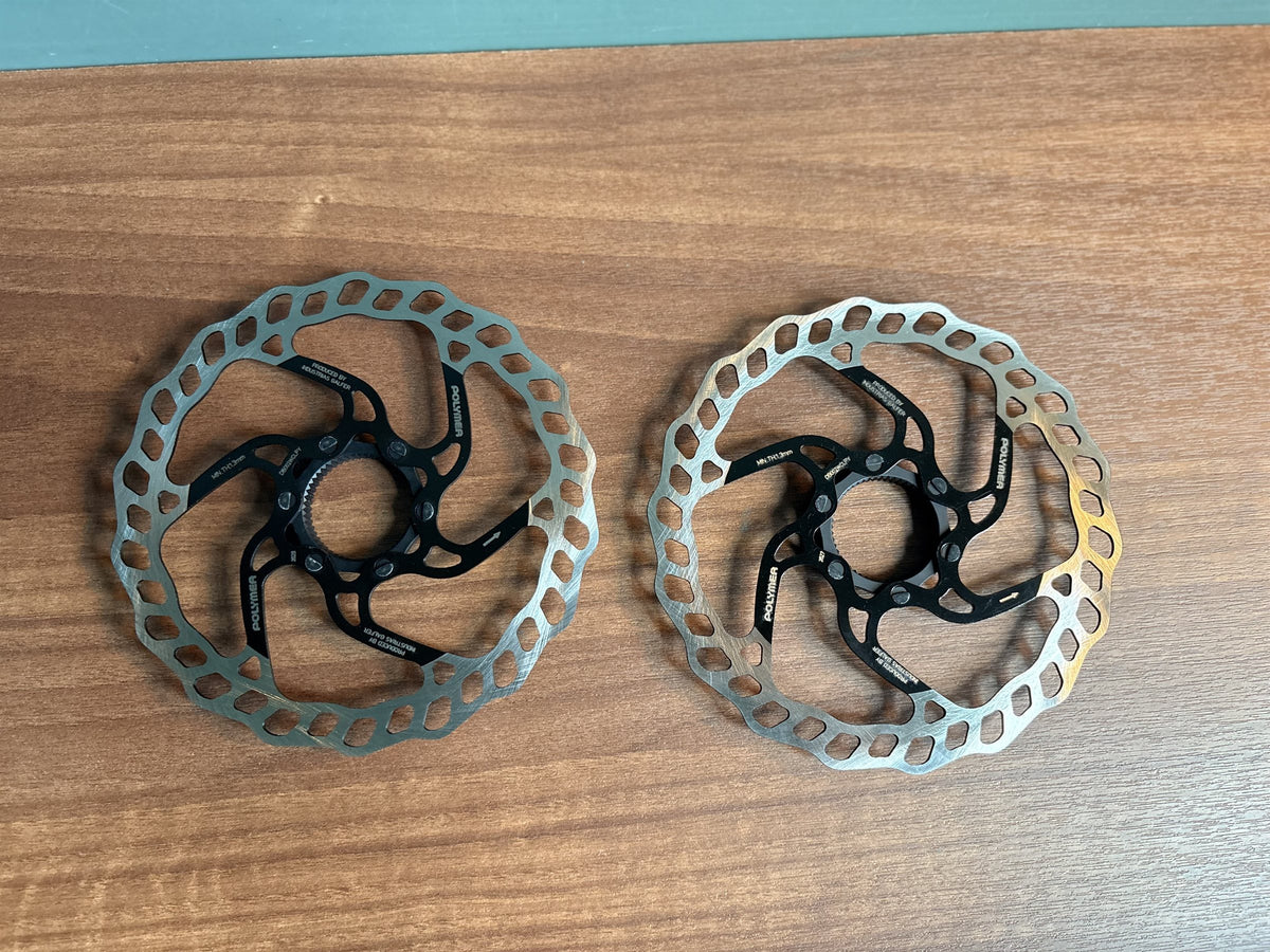 Polymer Workshop DISC WAVE rotors — pair, wave-profile braking surface