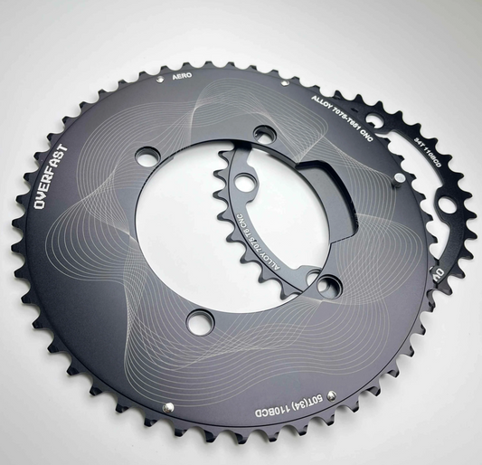 OVERFAST Alloy Chainrings 2x