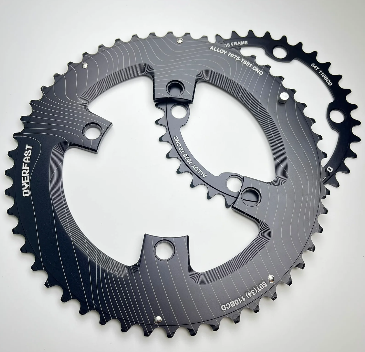 Platos de Aluminio OVERFAST 2x