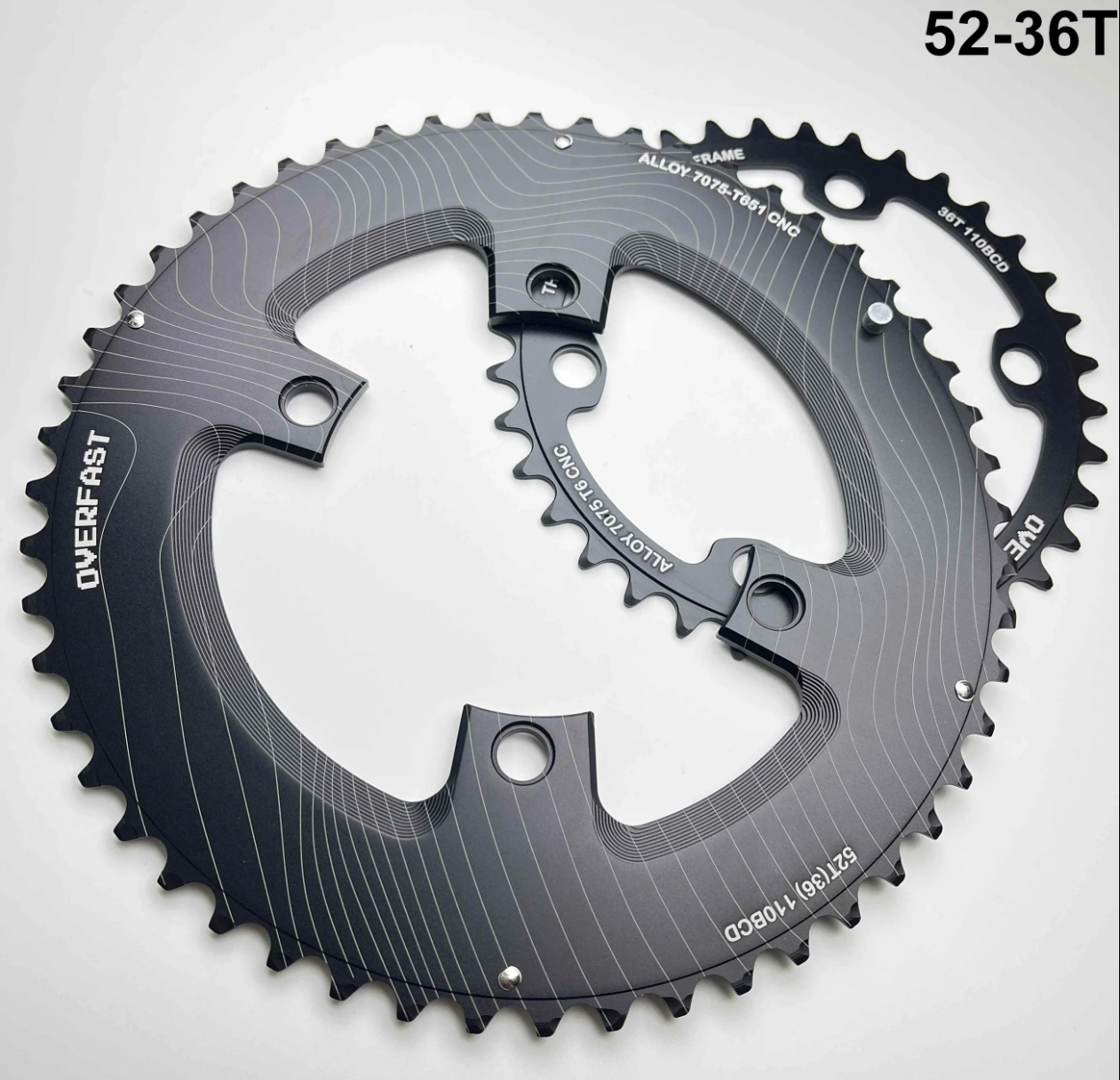 Platos de Aluminio OVERFAST 2x