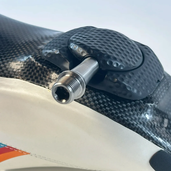 Cadomotus Chronos Bianco Cycling Shoe - Wahoo Speedplay Direct Mount