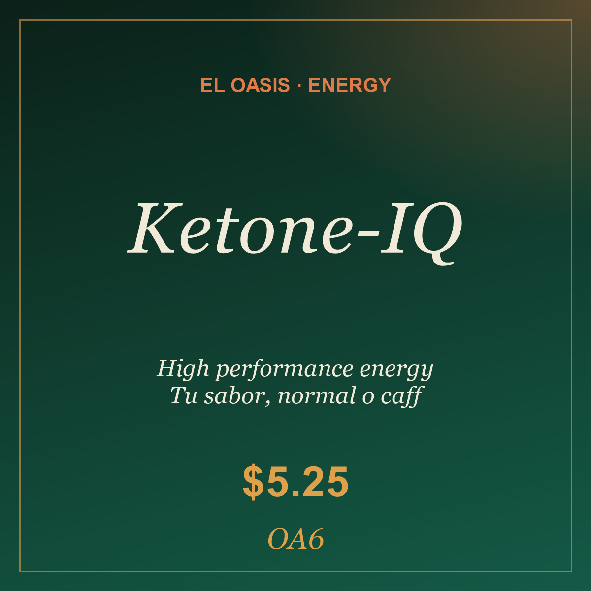 Ketone-IQ Shot — OA6