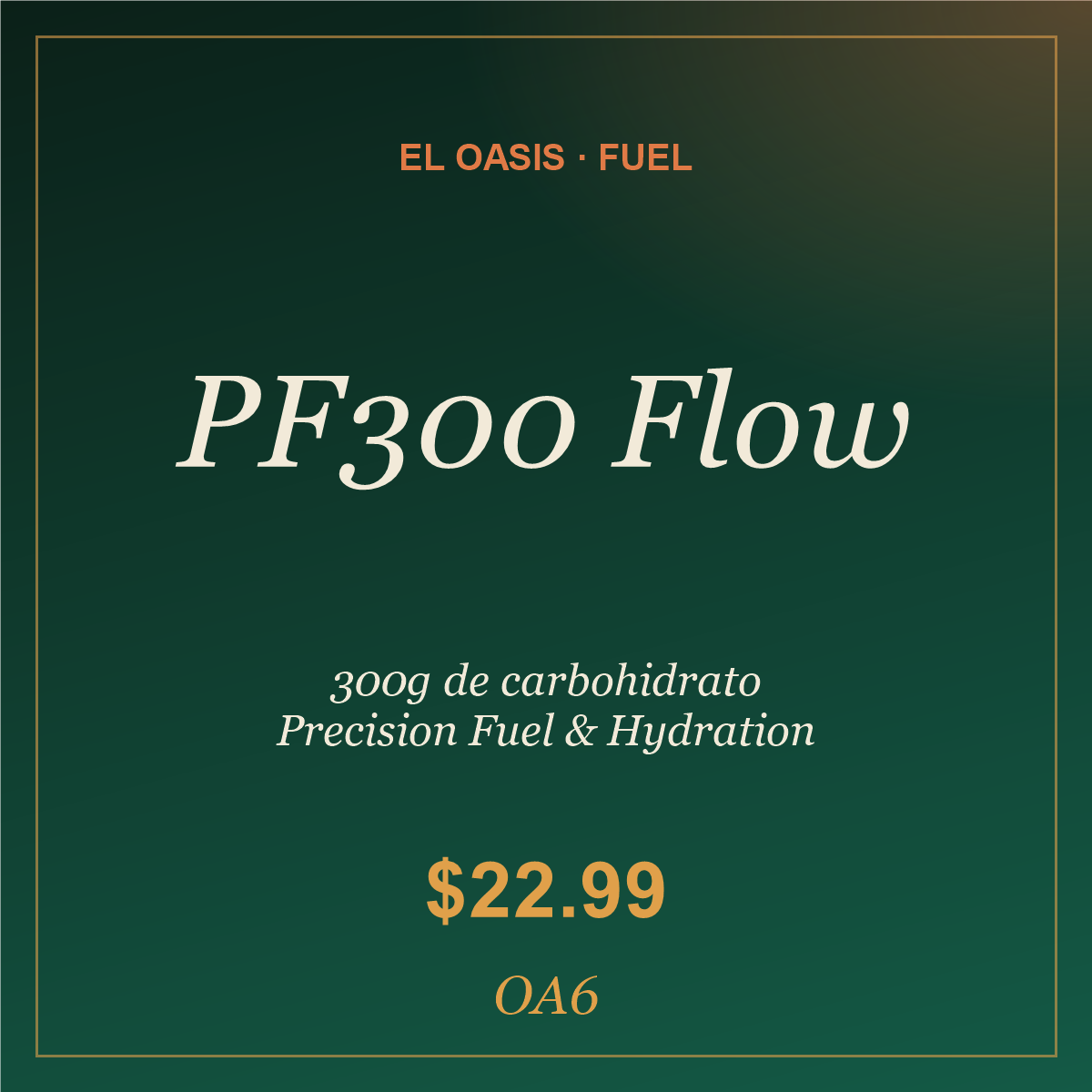 Precision PF300 Flow Gel — OA6